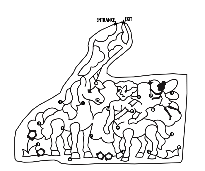 Corn Maze Map 2026